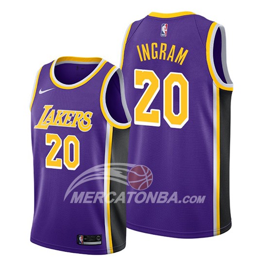 Maglia Los Angeles Lakers Andre Ingram Statement Viola